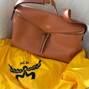 MCM Diamant 3D Shoulder Bag In Calf Leather ( in a box, like brand new)